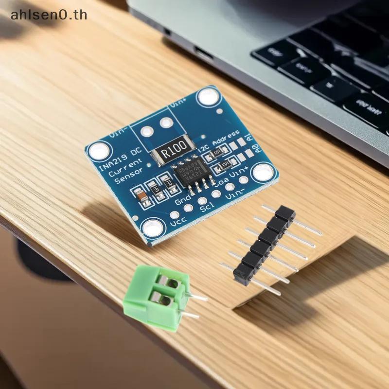 Ahlsen0 1/3/5pcs INA219 โมดูลสีฟ้า DIY 3V-5V IIC I2C MCU-219 Bidirectional Current Power Supply Moni