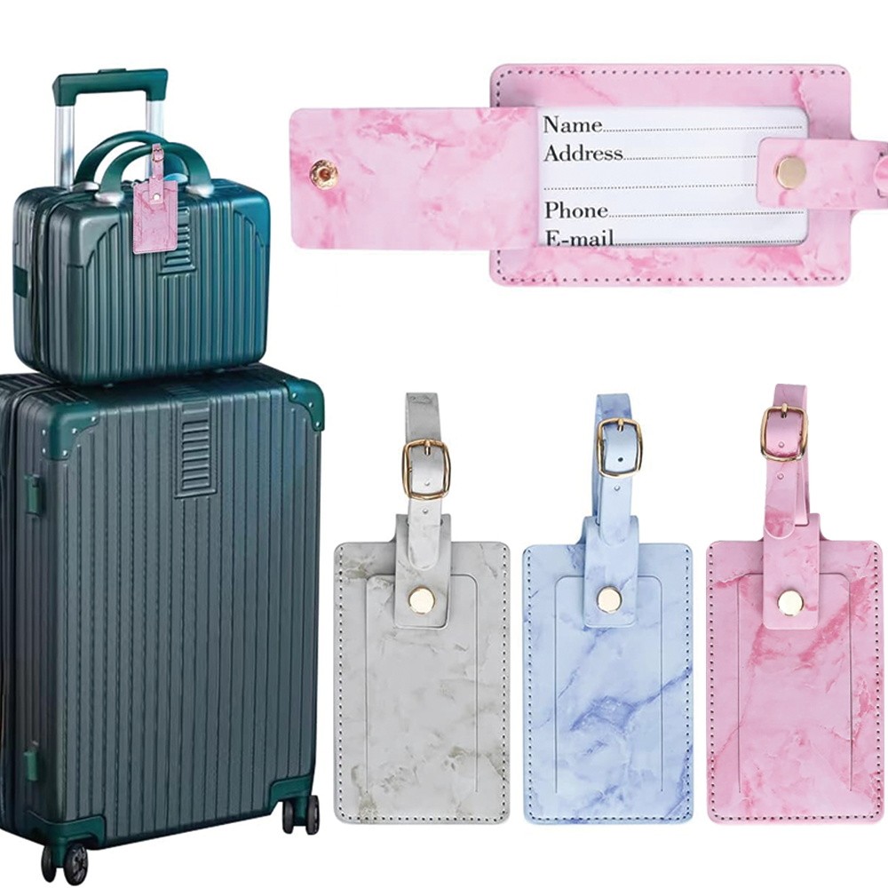 ป้ายชื่อที่อยู่ติดกระเป๋าเดินทาง รายการข้อมูลติดต่อ สติกเกอร์ปักผ้า อุปกรณ์ติดกระเป๋า - รูปที่ 7