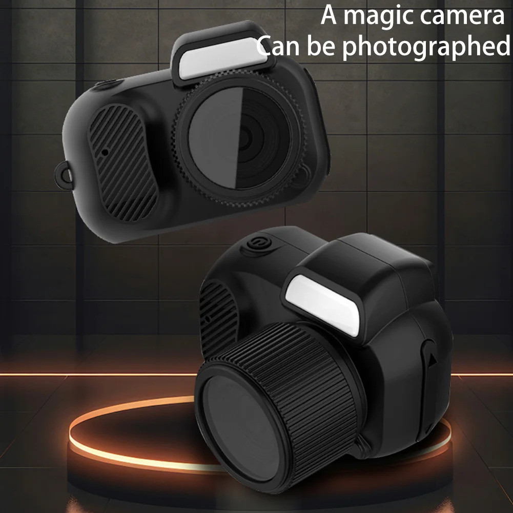 กล้องขนาดเล็กพร้อมหน้าจอ 0.96in 1080p กีฬาเครื่องบันทึกวิดีโอ Vintage แบบพกพา Ultra Compact Mini กล้