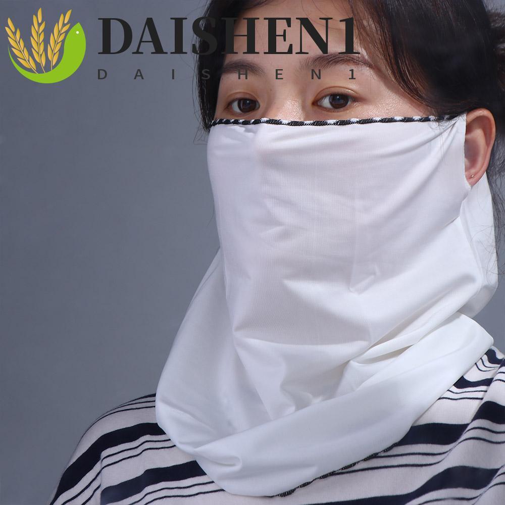 DAISHEN1 หน้ากากคุ้มกันแสงแดดและลม พันรอบคอสำหรับการขับรถและเดินป่า ดีไซน์น่ารักสำหรับผู้หญิง