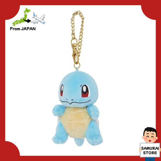【From JAPAN】 San-Ei Trade Pokemon ALL STAR COLLECTION Zenigame Mascot W7 x D8 x H10cm Plush Mascot P