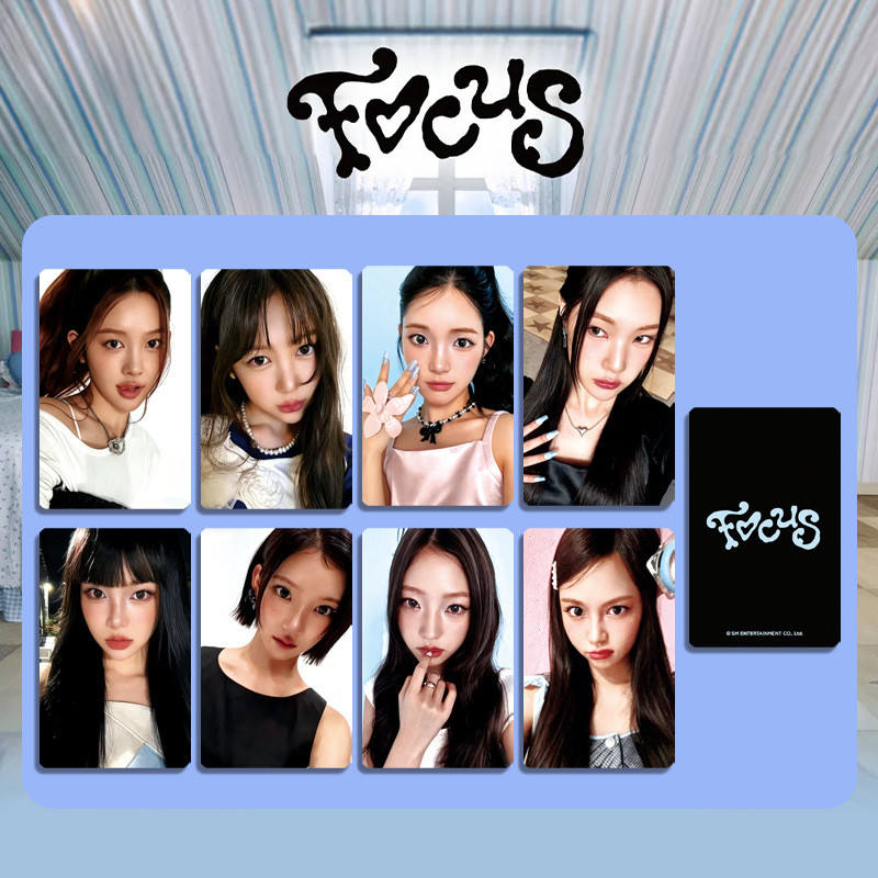 4-8 ชิ้น H2H Hearts2Hearts FOCUS The Chase การ์ด Lomo Makestar Soundwave POB Photocard JIWOO CARMEN 