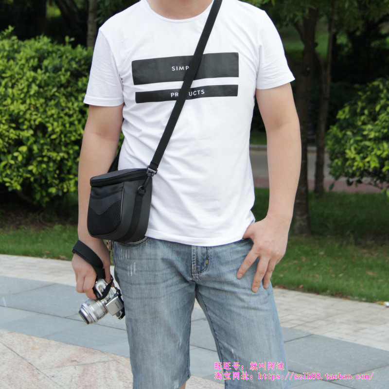 เหมาะสําหรับกระเป๋ากล้อง Canon m200 SX430 Sony nex5 Nikon J5 P600 L340 Panasonic GF7/8