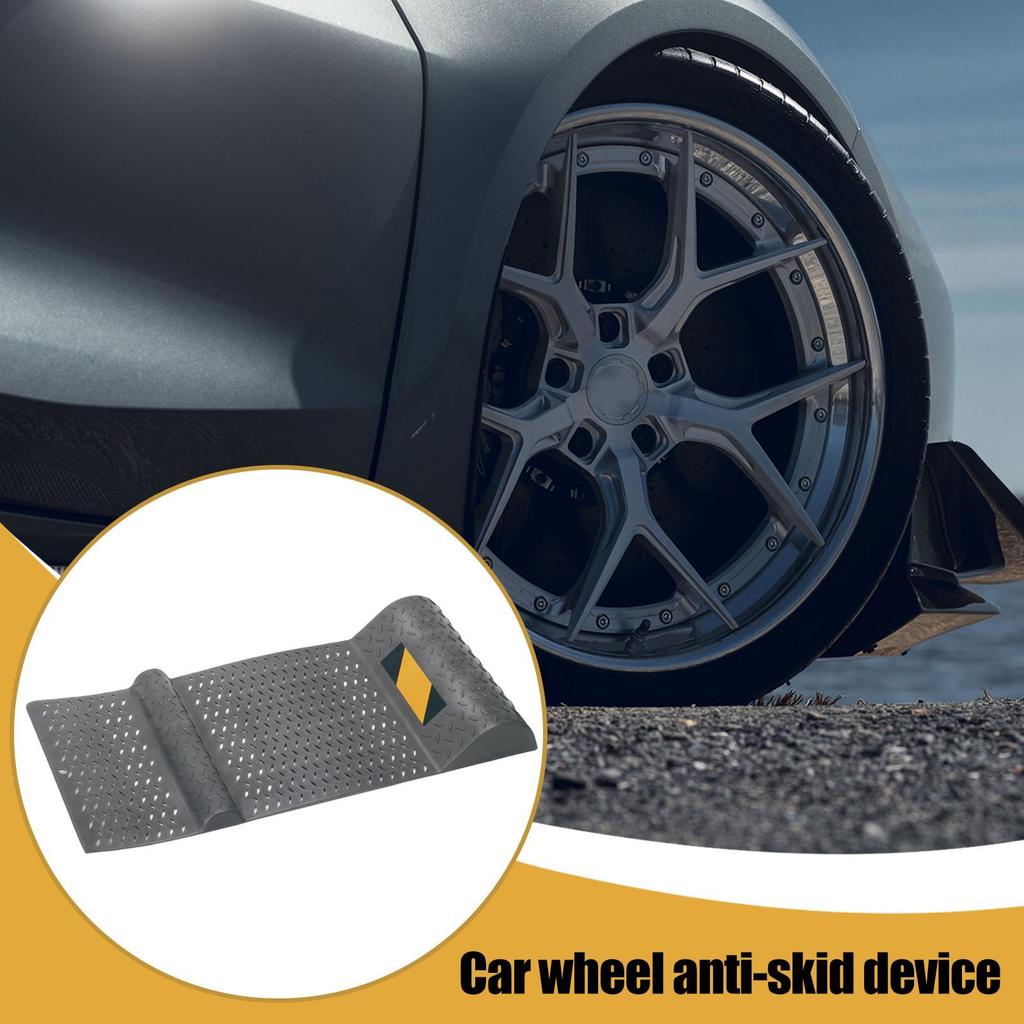 Heavy Duty Parking Stopper Anti Slip รถโรงรถสําหรับรถบรรทุก Trailer รถจักรยานยนต์รถกอล์ฟ Driveway Sh