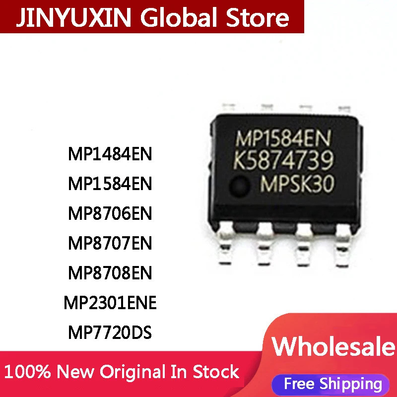 5 ชิ้น MP1484EN MP1584EN MP8706EN MP8707EN MP8708EN MP2301ENE MP7720DS -LF-Z SOP-8 ชิป IC