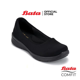 Bata บาจา Comfit รองเท้าเพื่อสุขภาพแบบสวม รองรับน้ำหนักเท้า สำหรับผู้หญิง สีเทา 5012161 สีดำ 5016161