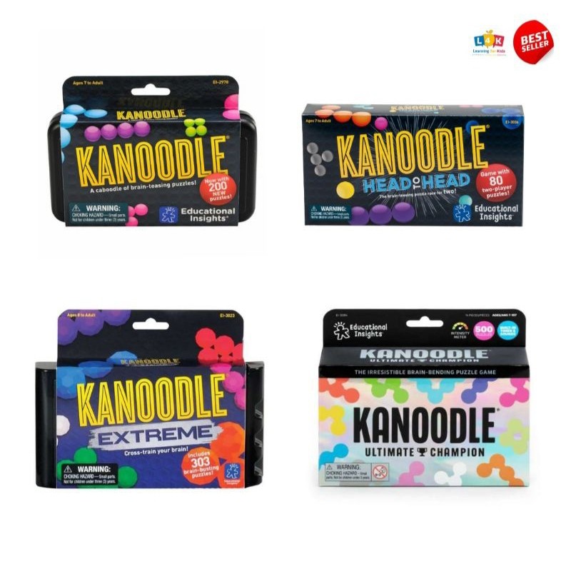 Educational Insights - KANOODLE เกมฝึกสมองคานูเดิล , เกมปริศนาคาบูเดิล มี 4 แบบ