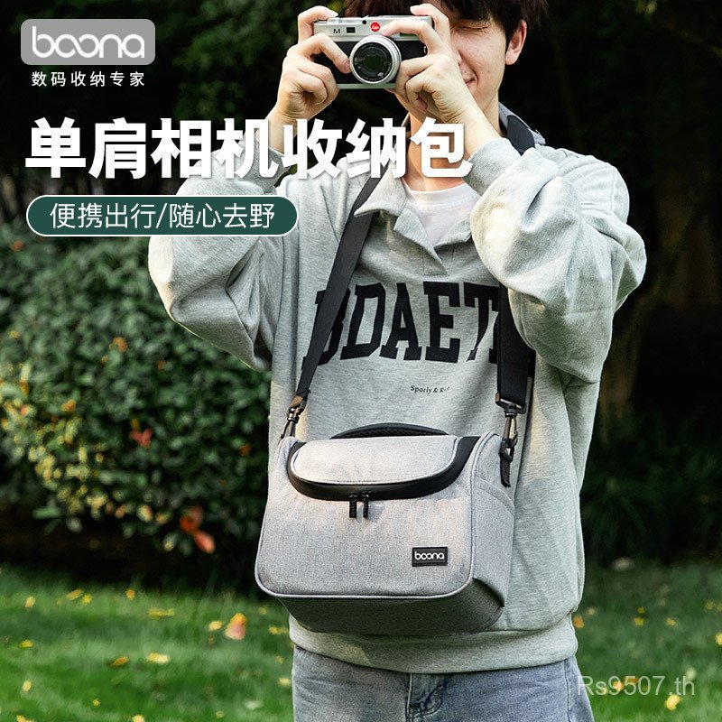 กระเป๋ากล้อง Nikon Sony Bag Na Camera Bag Canon Digital Storage Bag SLR Lens Shoulder Camera Case Mi