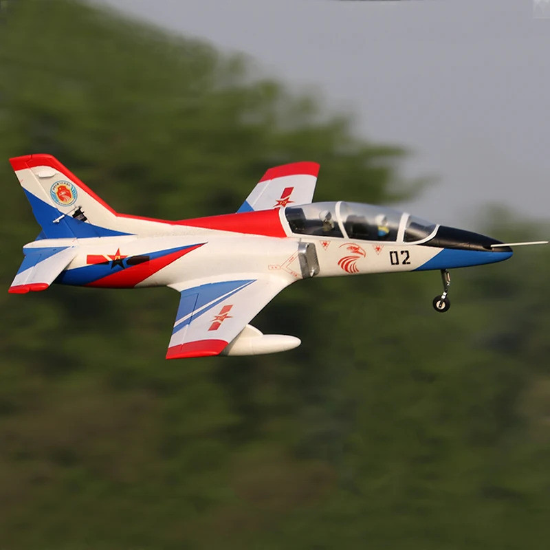 ผลิตภัณฑ์ที่โดดเด่น 6 Ch Flyfans Red Falcon K-8 64mm Rc Edf Jet Kit Version Model Plane