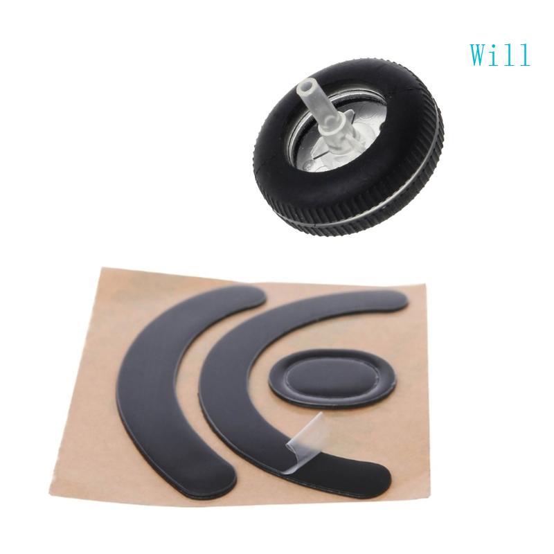 Will Mouse Wheel Mouse Pulley Mouse Skates Set สําหรับเมาส์ G403 G703