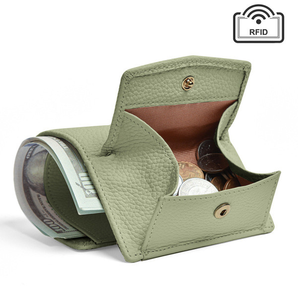 perota brand กระเป๋าสตางค์ผู้หญิงกระเป๋าใส่บัตรหลายใบสไตล์ญี่ปุ่นกระเป๋าสตางค์ใบเล็กสามพับกระเป๋าใส่