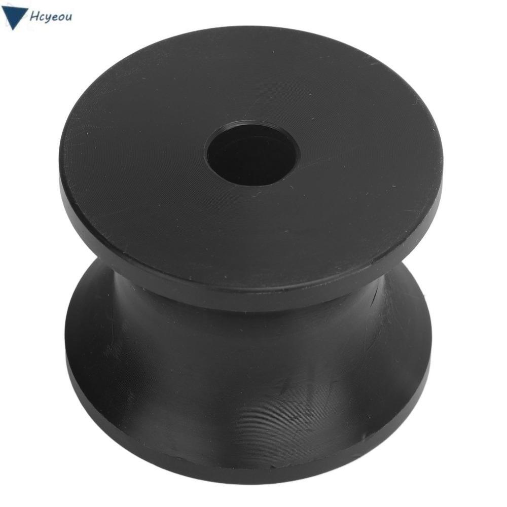 HCYEOU Bow Roller, 60*45 มม.75*86 มม.เรือ Trailer Roller, เรือยอชท์เรือรถพ่วง 40*49 มม.ไนลอนสีดํา Tr