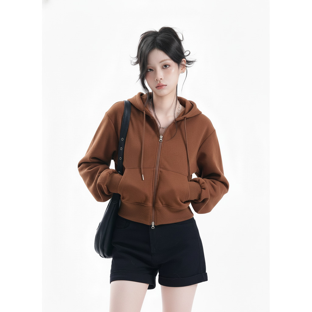 SUIKONE ซุยโคเนะ สเวตเชิ้ตแฟชั่นเรียบง่ายสำหรับผู้ชาย เหมาะสำหรับการเล่นกีฬาและการสวมใส่ในวันหยุด — صورة 5