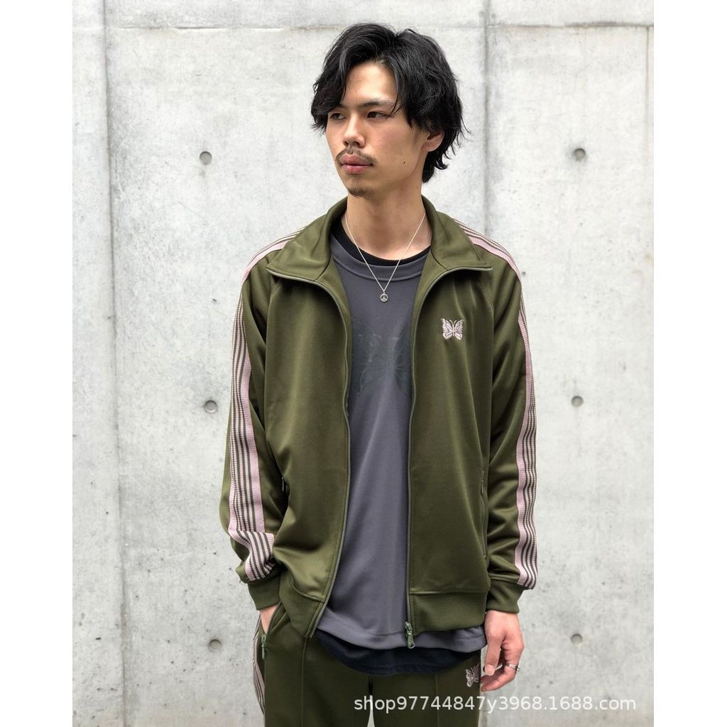 Needles OOTD Embroidered Sports Jacket for Men and Women