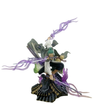 One Piece Wano Country Rooftop Zoro Kimono Three-Sword Style Zoro