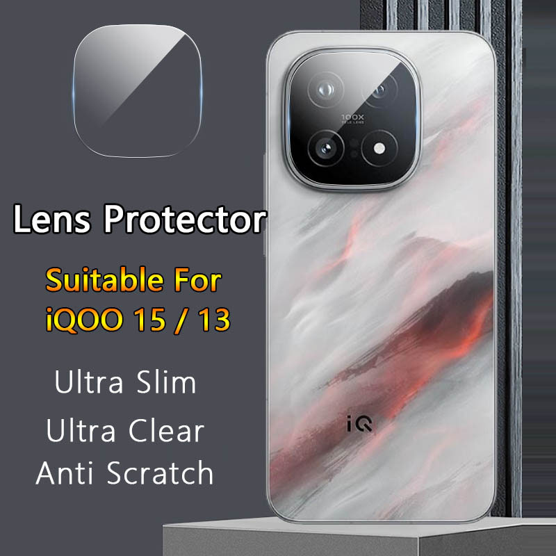 1-3 ชิ้นกล้องฟิล์มกระจกนิรภัยสําหรับ iQOO 15 13 iQOO15 iQOO13 5G 3D แบบบูรณาการกล้องเลนส์ Protector 