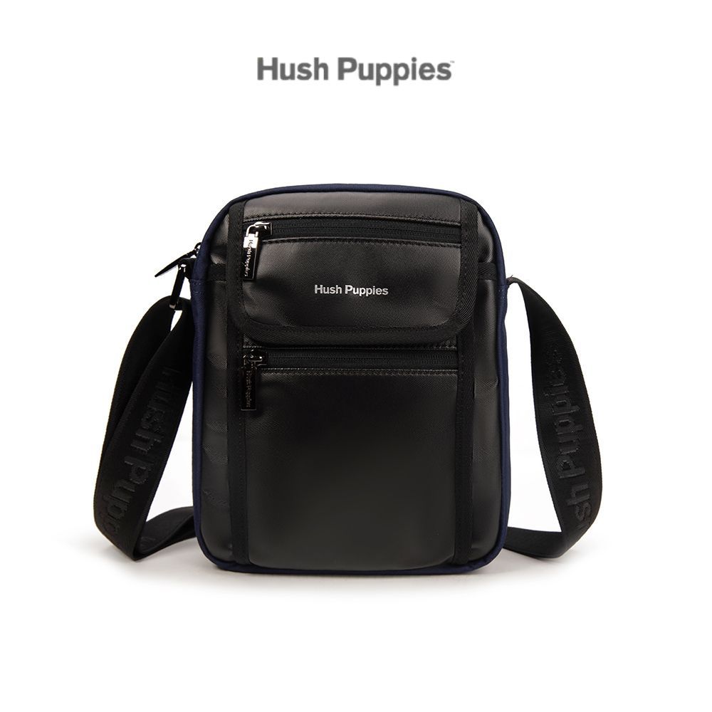 Hush Puppies Mens Bag-ESCAPE SLING BAG-HPF505008NVY