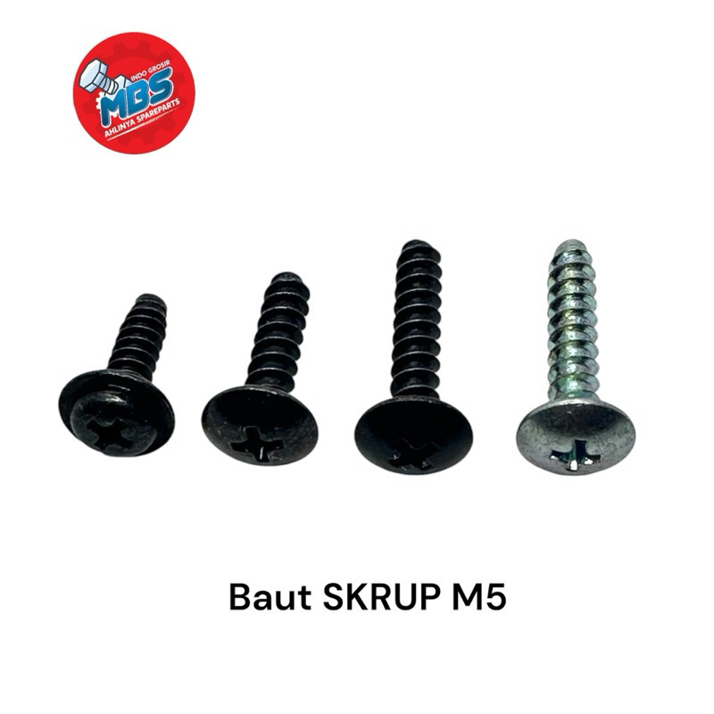 ROUGH THREAD SCREW BOLT ORIGINAL BODY BOX FILTER BOLT M5X25 M5X20 2 ซม. 2.5 ซม. DEVAN CARBON STEEL B