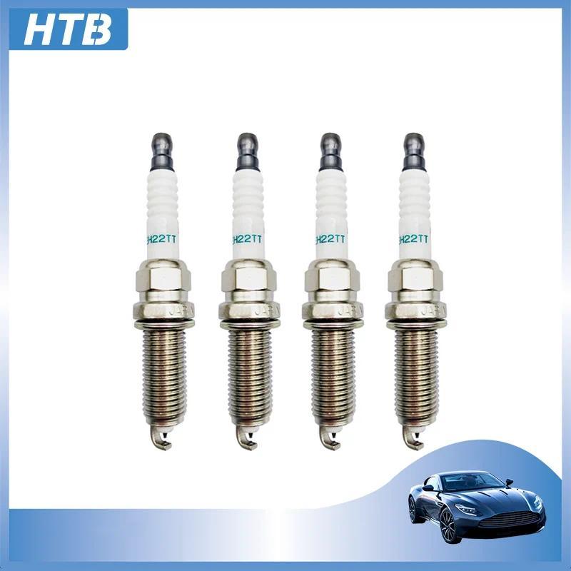 4 ชิ้น/ล็อต IXEH22TT 4712 IXEH22TT-4712 Dual Iridium Spark Plug สําหรับ Nissan 350Z Z33 Murano Z51 S