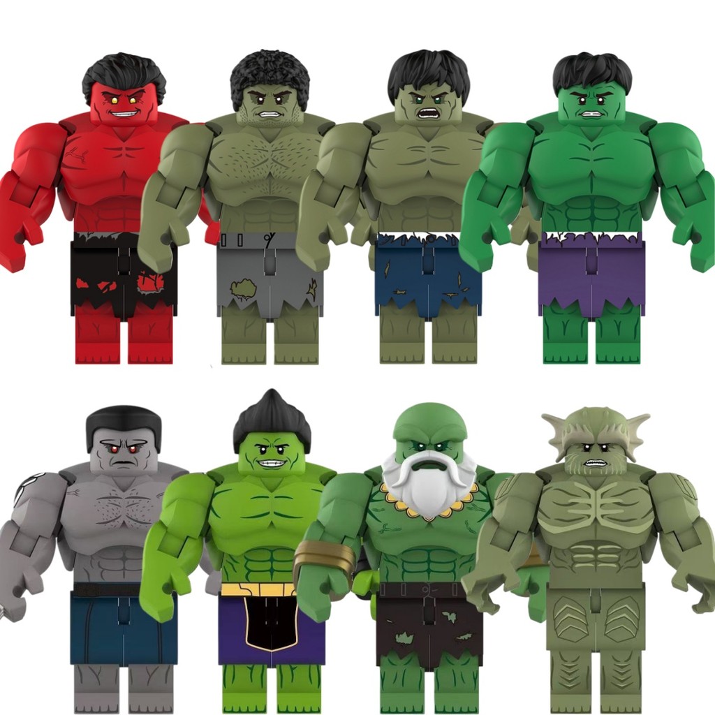Superhero Action Figures Red Hulk Comic Hulk Amadeuscho Maestro Incredible Hulk ของเล่นคอลเลกชันบล็อ