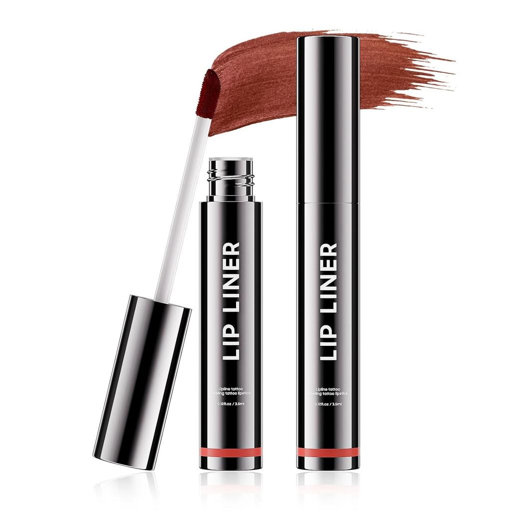 OETUIOW กันน้ํา Long-Lasting Lip Liner Stain, Lip Stain Moisturizing, Enhancing Complexion สําหรับผู