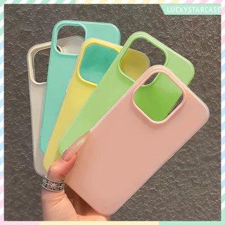เคสเยลลี่ เคสโทรศัพท์แบบ 2 in 1 ซิลิโคนใส For iPhone 17 16 15 14 13 12 11 Pro Max X XR XS Max 17 PRO MAX เคสไอโฟน 13 เคส