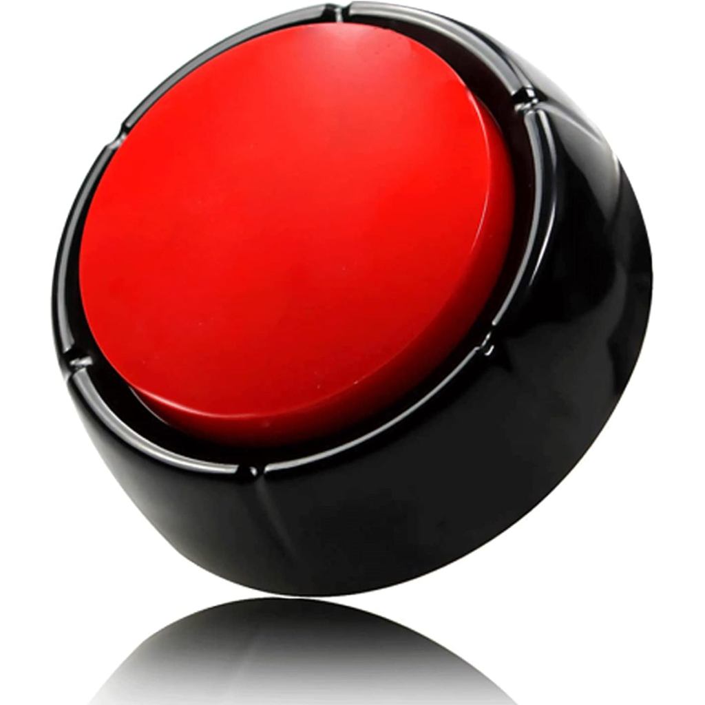 Recordable Talking Button 30 Seconds Record Button Easy Button Answer Buzzers Custom Sound Button fo