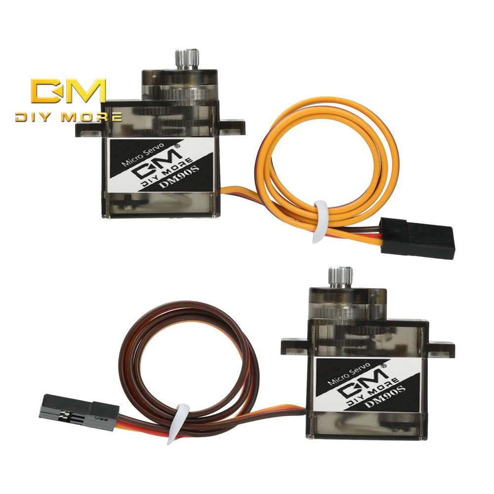 DIYMORE MG90S เซอร์โวจําลองขนาดเล็ก 12g เซอร์โวเกียร์โลหะ