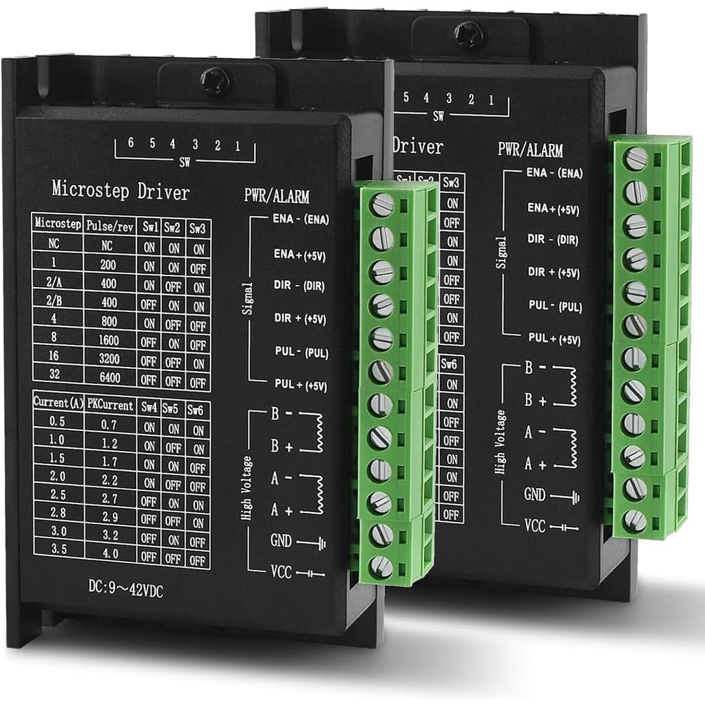 Stepper Motor Driver TB6600 4A 9-42V Nema 17 Stepper Motor Driver CNC Controller Single Axes Phase H