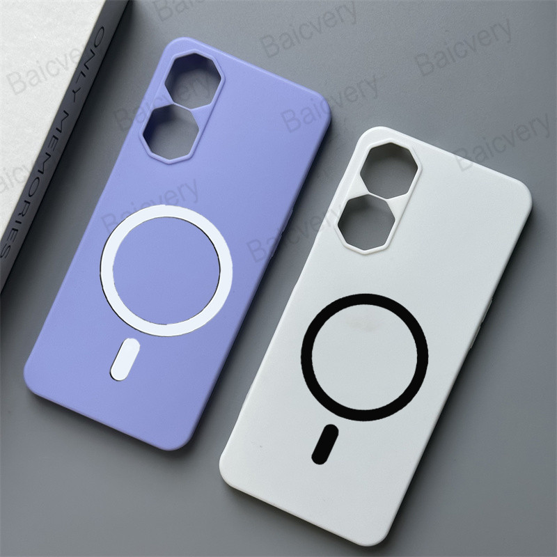 เคสโทรศัพท์สําหรับ ZTE Nubia Neo 2 5G Z2352N น้ําหนักเบา TPU นุ่มสีสันสดใสพร้อมสติกเกอร์แม่เหล็ก