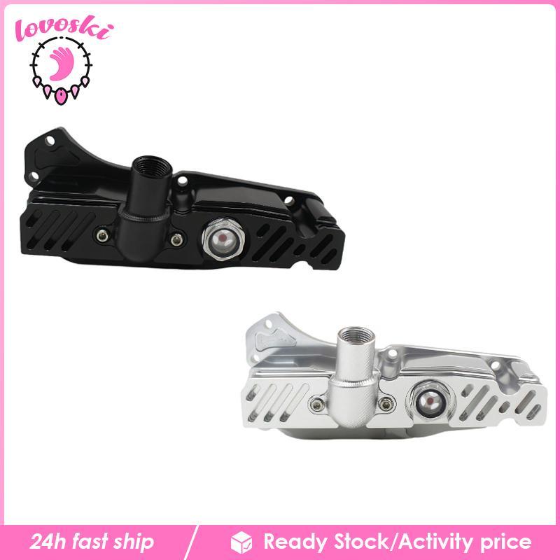 [Lovoski] กระทะน้ํามันพร้อม Sight Glass Oil Sump อะไหล่ซ่อมความทนทานเปลี่ยนอุปกรณ์สําหรับ 250 S200 G