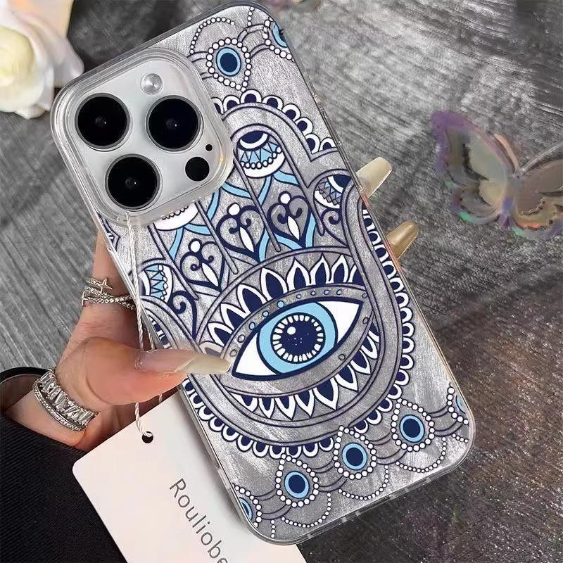 Totem Eye สําหรับ iPhone 17Pro 16 15 14 13 12 11 Pro Max XR 7 8 Plus SE ป้องกันหน้าจอฝาครอบกันกระแทกปลอก