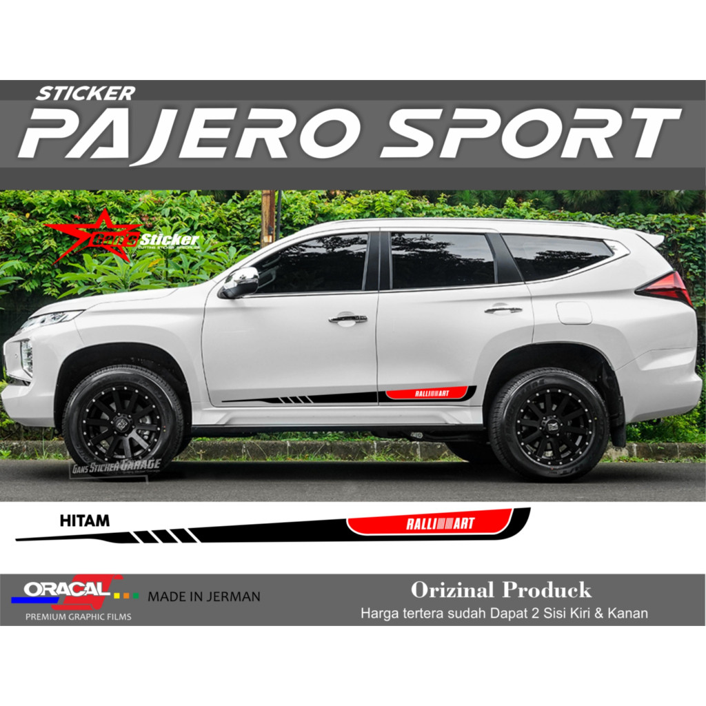GNSTICKER สติ๊กเกอร์ PAJERO SPORT ACCESSORIES PAJERO SPORT