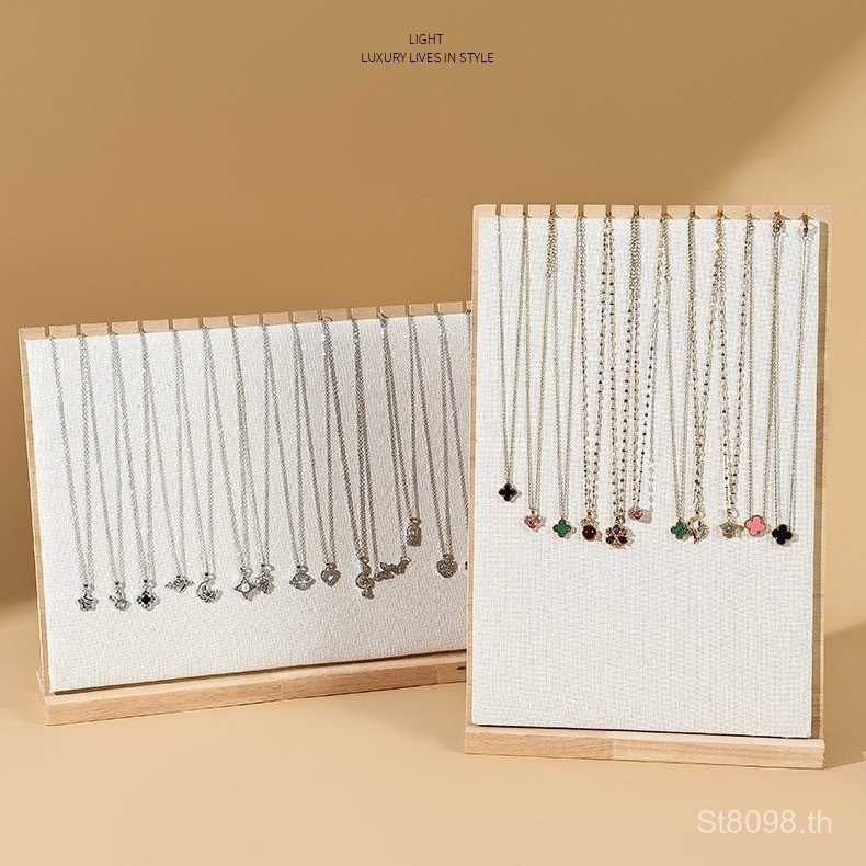 ข้ามพรมแดนพร้อมสต็อกแขวนชั้นวางสร้อยคอแสดงการจัดเก็บจี้สร้อยข้อมือเครื่องประดับ ล-รูปแสดงคณะกรรมการแ