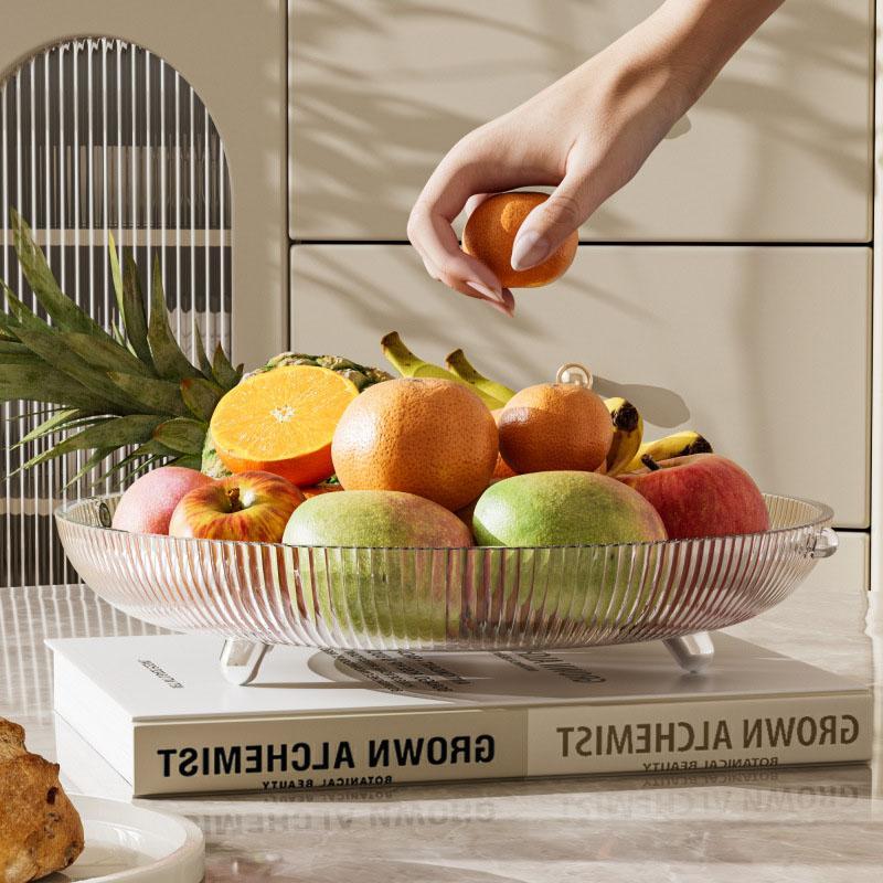 จานฟางข้าวสาลี 13cm สี่เหลี่ยม 4 สีเลือก สำหรับผลไม้-ขนม C184