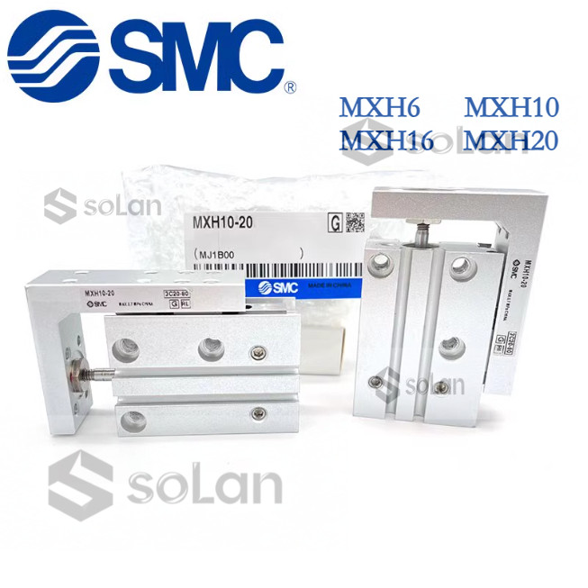 SMC MXH16-MXH20-MXH6-MXH10-5Z-10Z-15Z-20Z-25Z-30Z-40Z-50Z-60Z กระบอกเลื่อน