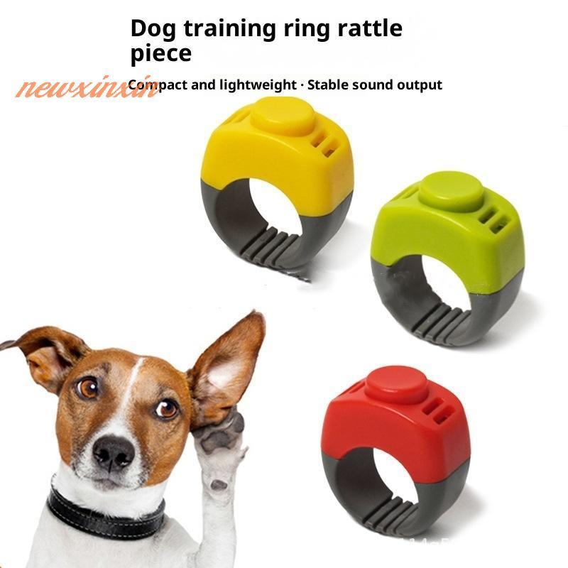 [NT-t] ใหม่แหวน Clicker สัตว์เลี้ยง Finger Clickers อุปกรณ์การฝึกอบรม Obedience Rattle Trainer Clicker การฝึกอบรม Rattle อุปกรณ์สําหรับสัตว์เลี้ยง [ใหม่]
