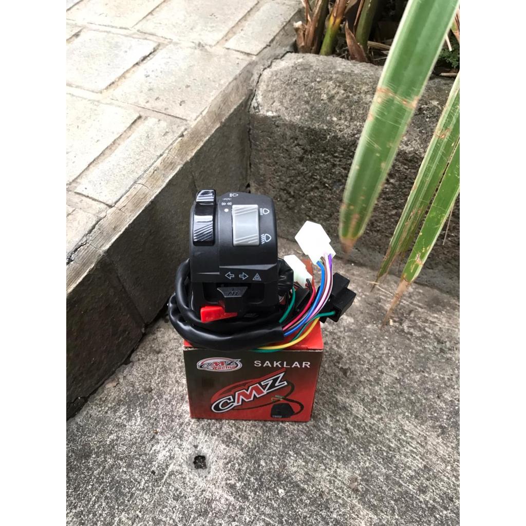 Vixion Hazard ผู้ถือซ้าย Vixion Hazard สวิตช์ซ้าย CMZ Universal Vixion Hazard ผู้ถือซ้าย