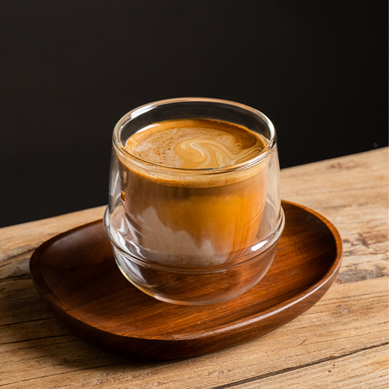 แก้วกาแฟ Dirty แก้วกาแฟใส แก้วกาแฟ Dirty แก้วกาแฟใส 2 ชั้น กันความร้อน โบโรซิลิเกตทนร้อน แก้วใส่น้ำแ