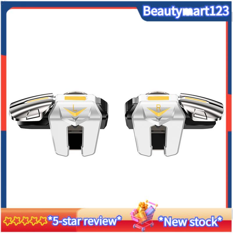 BMFor โทรศัพท์มือถือเกม Trigger 6-Fingers สําหรับ L1 R1 Universal Gamepad จอยสติ๊กสําหรับเกมมือถือ