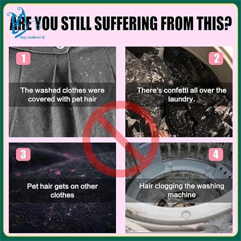 [betsy_eisenhower.th] Pet Hair Remover for Laundry,Dog Hair Catcher,Clothing Pet Hair Filtering Mesh