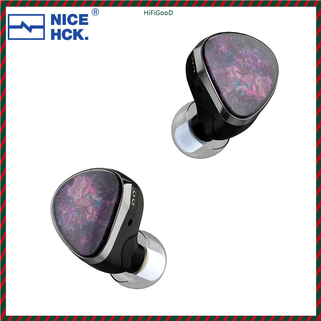 NiceHCK NX8 HiFi หูฟัง 1DD + 6BA + 1PZT ไฮบริดในหูจอภาพที่ถอดออกได้ 2Pin พร้อม AceLilac NX7 MK4 Pro