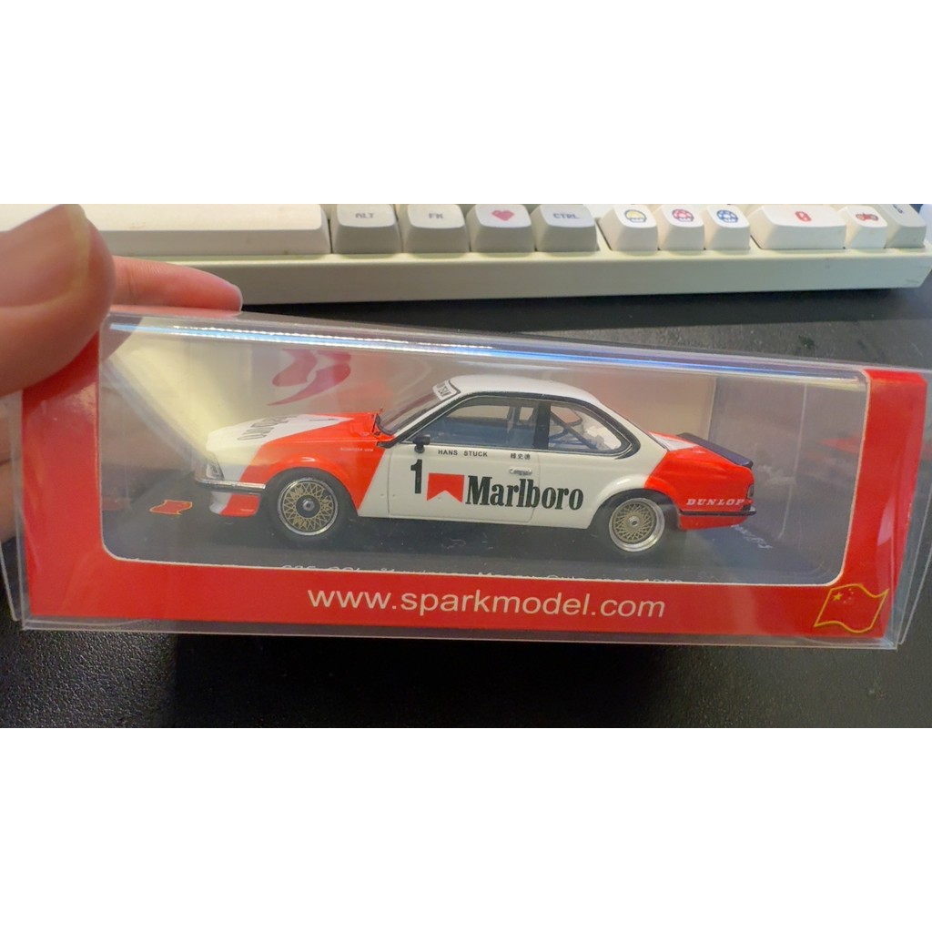 1/43 Spark 宝马 bmw 635 CSi มาเก๊า Guia Race 冠车 1984 万宝装 ,