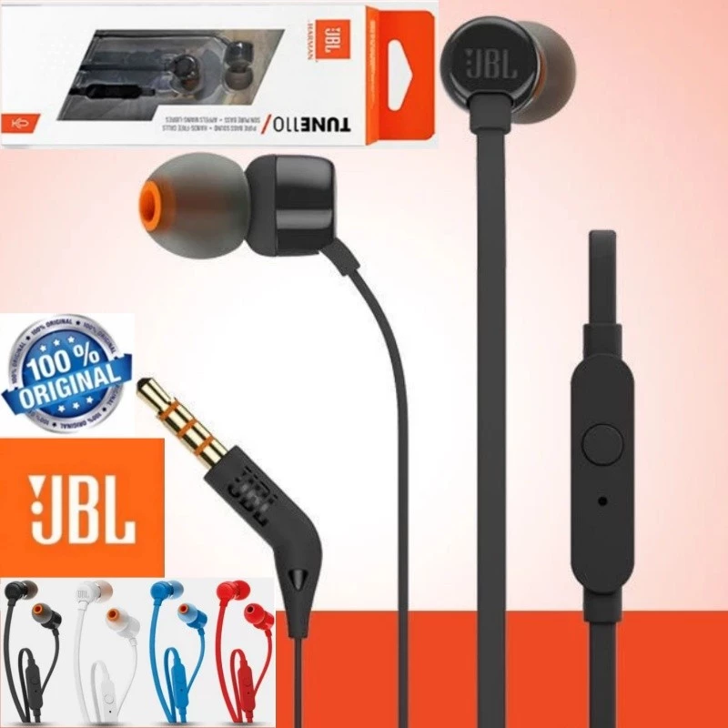 310C หูฟังแบบมีสาย Tune 310C USB-C / Tune 110 หูฟังชนิดใส่ในหูความละเอียดสูงแบบมีสาย 3.5 มม.