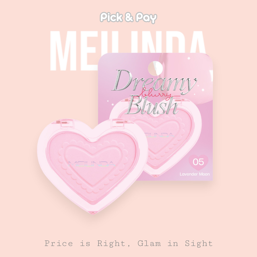 Meilinda Dreamy Blurry Blush เมลินดา ดรีมมี่ เบลอรี่ บลัช บลัชออน ฟุ้งละมุน แก้มสดใส (MC5109)
