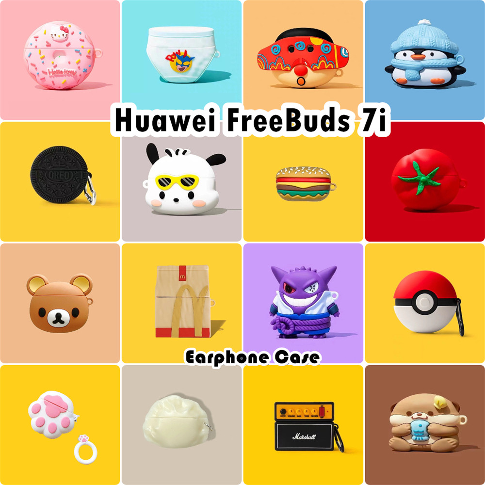อนาคตดาวสําหรับ Huawei FreeBuds 7i กรณีจําลองการ์ตูนซิลิโคนอ่อนนุ่มหูฟังกรณีปลอก NO.2
