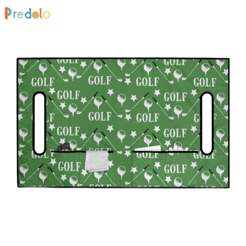 [Predolo] Golf Cart Seat Cover Golf Cart Seat Towel Reusable Washable Breathable