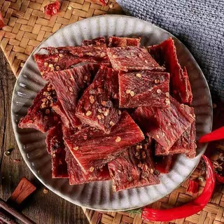 สินค้าใหม่พร้อมสต็อกเสฉวนแท้ Aba Beef Jerky Flavour Super Jerky Special Spice Casual Air Jerky Chicken Office Snacks20251114