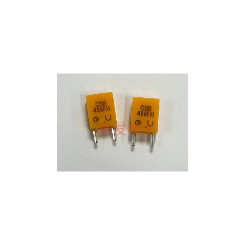 20 ชิ้น/ล็อต CSB456F11 DIP 2pin เซรามิคคริสตัล osciler 456F11 456K 456KHZ CSBLA456KE2ZF11-B0