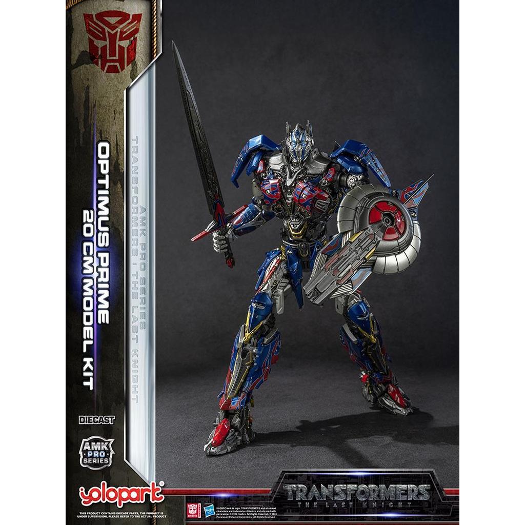 YOLOPARK AMK PRO Transformers 5 Knight คอลัมน์ Optimus คอลัมน์ประกอบรูป Pre-Assembly Movable รุ่น